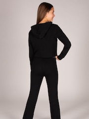 Pineapple Black Raw Edge Hoodie - Image 4 of 5