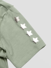 Pineapple Green Star T-Shirt - Image 6 of 6