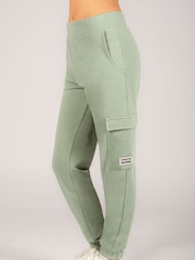 Pineapple Green Cargo Joggers - Image 1 of 7