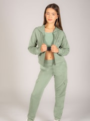 Pineapple Green Cargo Joggers - Image 3 of 7