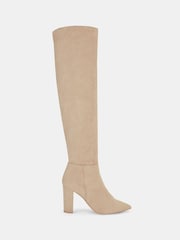 Novo Natural Oakleigh Block Heel High Leg Boots - Image 2 of 5