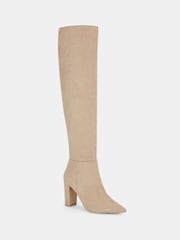 Novo Natural Oakleigh Block Heel High Leg Boots - Image 3 of 5
