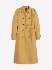 Boden Brown Cheltenham Trench 100% Cotton Coat - Image 5 of 5