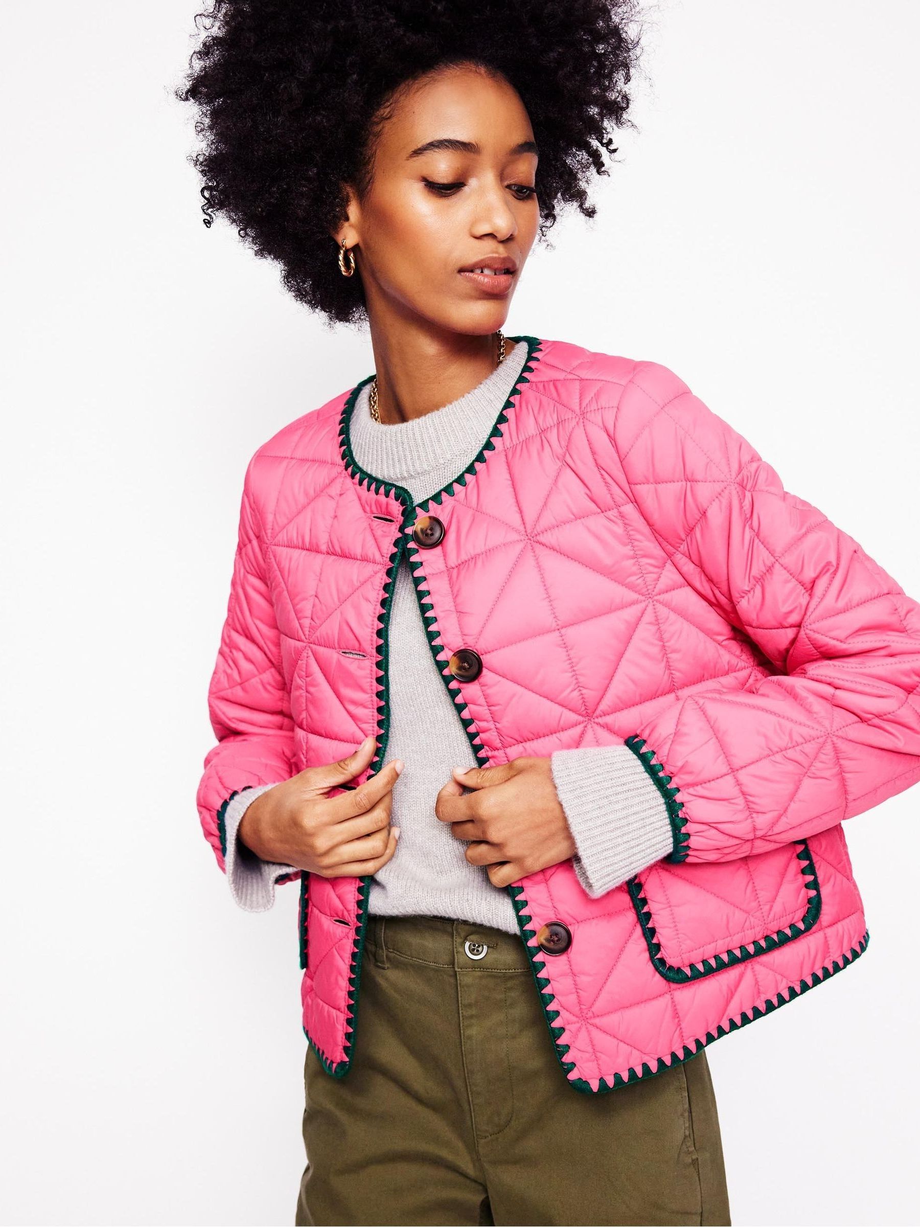 『5年保証』 Jacket Casual Chelsea Pink Boden Buy from online UK Next the ジャケット・アウター