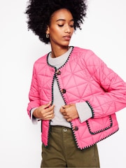 Pink - Boden Chelsea Legere Jacke - Bild 1 von 5