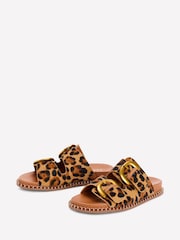Boden Animal Alberta Footbed Sandals - Image 3 of 5