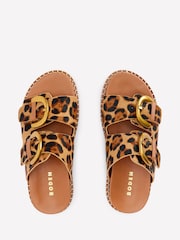 Boden Animal Alberta Footbed Sandals - Image 4 of 5