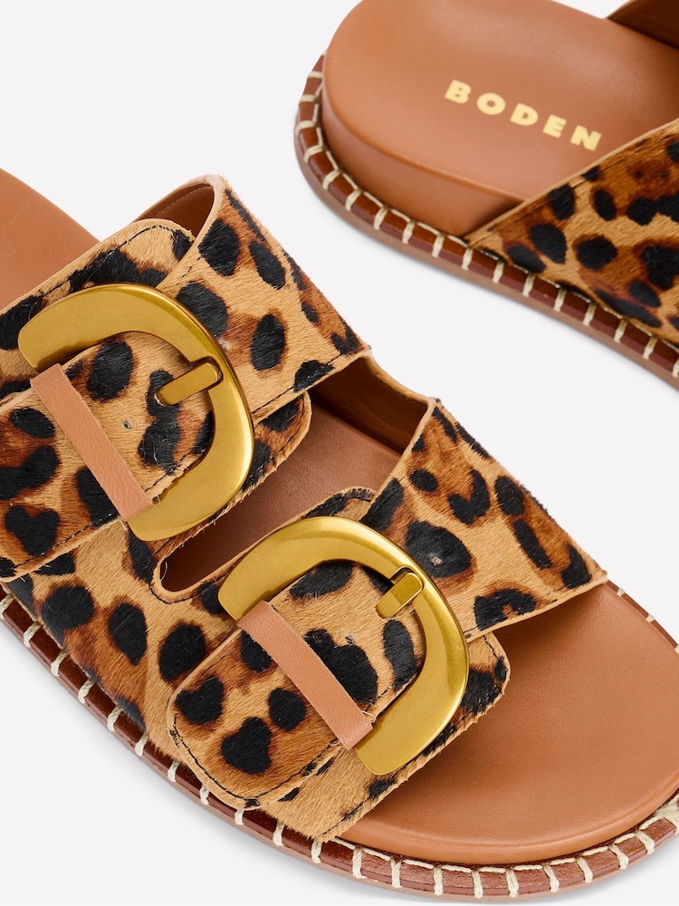 Boden Animal Alberta Footbed Sandals - Image 5 of 5