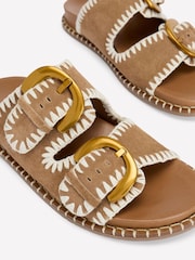 Boden Brown Alberta Footbed Sandals - Image 4 of 4