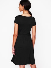 Boden Black Amelie Jersey Dress - Image 3 of 5