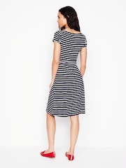 Boden Dark Blue Amelie Jersey Dress - Image 3 of 5