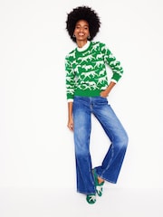 Boden Green Sienna Cotton Shirt - Image 3 of 7