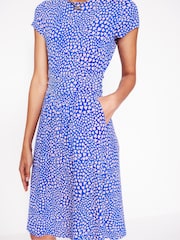 Boden Light Blue Amelie Jersey Dress - Image 3 of 5