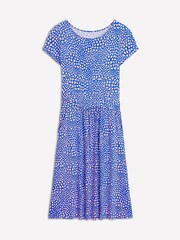 Boden Light Blue Amelie Jersey Dress - Image 5 of 5