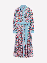 Boden Red Amy Midi Shirt Dress - Image 5 of 5