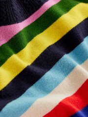 Boden Blue Emilia Cotton Crew Jumper - Image 6 of 6