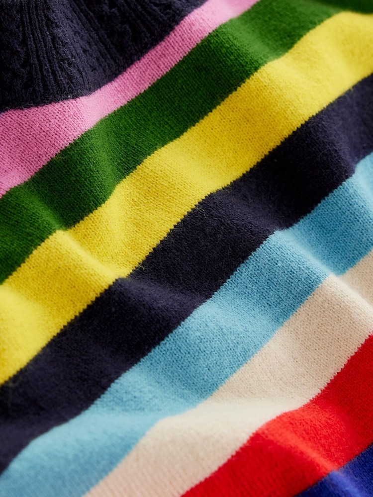 Boden Blue Emilia Cotton Crew Jumper - Image 6 of 6 Boden Blue Emilia Cotton Crew Jumper - Image 6 of 6