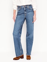 Boden Blue High Rise Column Leg Jeans - Image 4 of 6