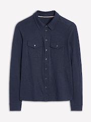 Boden Blue Amy 100% Cotton Jersey Shirt - Image 4 of 4