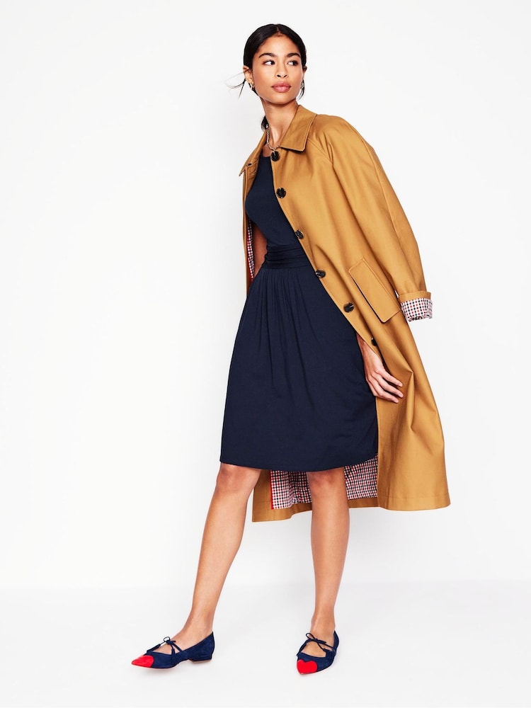 Boden Blue Amelie Jersey Dress - Image 4 of 5