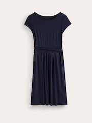 Boden Blue Amelie Jersey Dress - Image 5 of 5