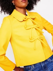 Boden Yellow Bow Jacket - Image 4 of 5