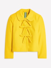 Boden Yellow Bow Jacket - Image 5 of 5