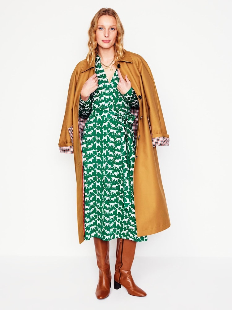 Rochie din jerseu Boden Imogen Cu guler - Image 3 of 6