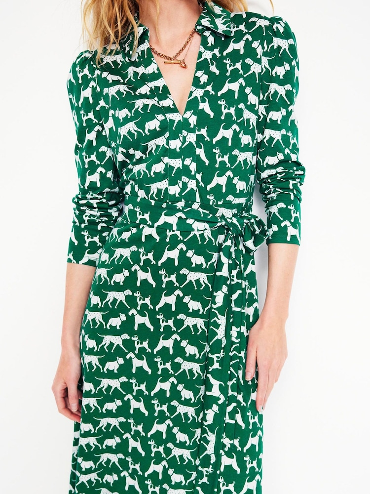 Rochie din jerseu Boden Imogen Cu guler - Image 5 of 6