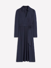 Boden Blue Imogen Collared Jersey Dress - Image 5 of 5