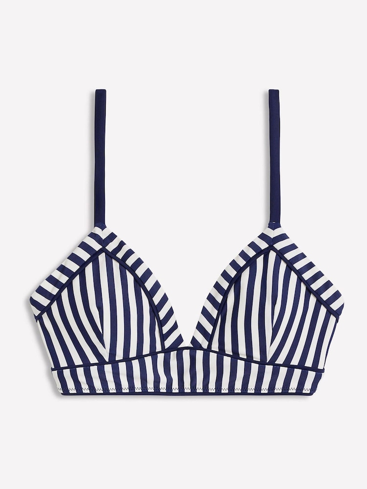 Boden Blue Kasos String V-Neck Bikini Top - Image 4 of 5