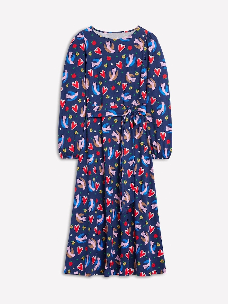 Boden Blue Leandra Jersey Midi Dress - Image 5 of 5