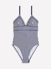 Boden Blue Kasos String V Neck Swimsuit - Image 5 of 6