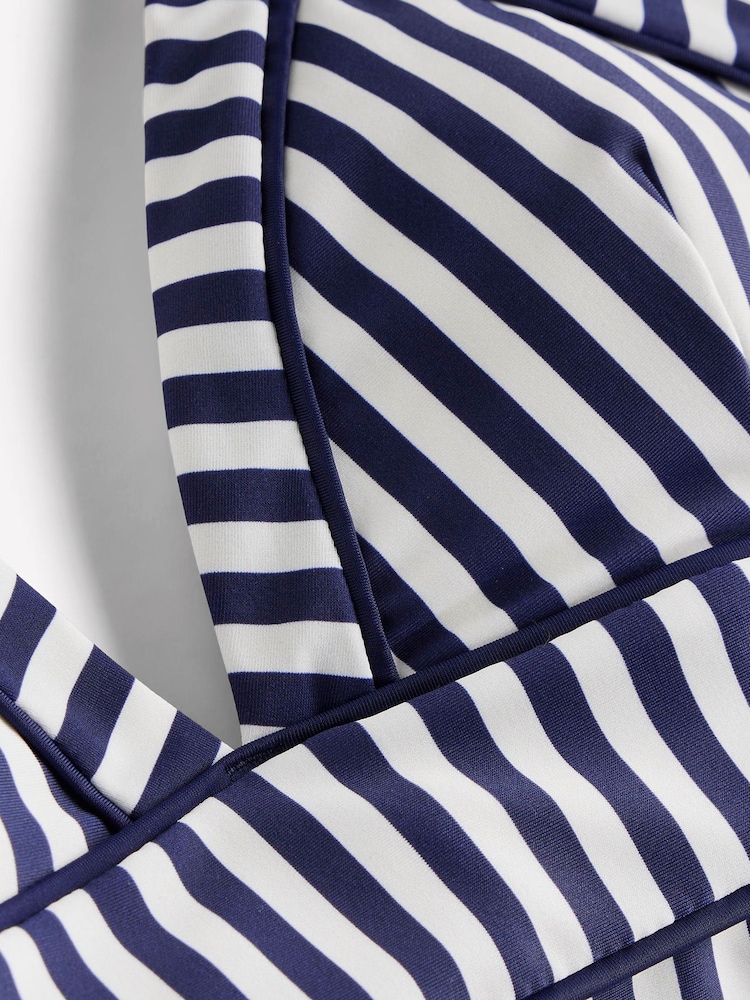 Boden Blue Kasos String V Neck Swimsuit - Image 6 of 6