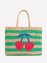 Boden Green Fun Holiday Tote Bag - Image 1 of 3