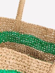 Boden Green Fun Holiday Tote Bag - Image 3 of 3