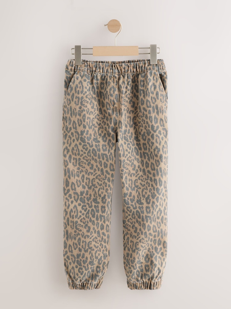 Leopard Print Joggers (3-16yrs) - Image 1 of 5