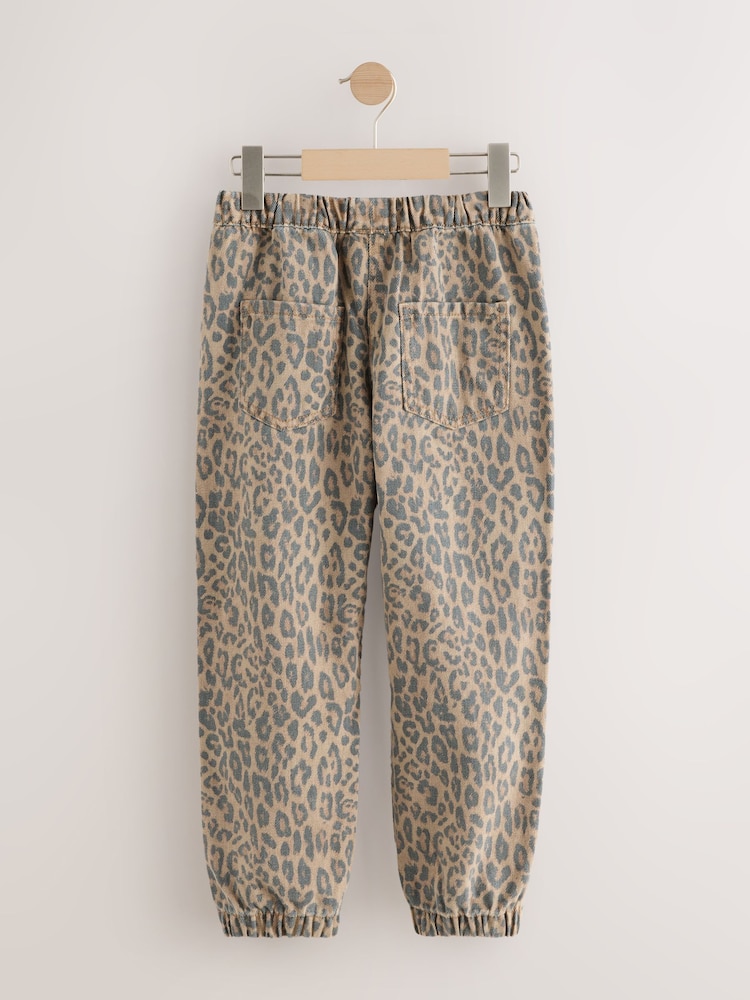 Leopard Print Joggers (3-16yrs) - Image 2 of 5