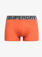 Superdry Black Orange Marl Logo Trunk Triple Pack - Image 2 of 7