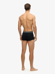 Superdry Triple Black/Grey Logo Trunk Triple Pack - Image 5 of 5
