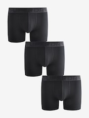 Superdry Black Logo Boxer Triple Pack - Image 1 of 8