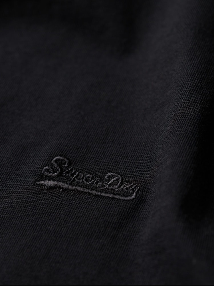 Superdry Black Essential Logo Slim Fit Vest Top - Image 6 of 6 Superdry Black Essential Logo Slim Fit Vest Top - Image 6 of 6