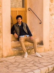 Superdry American Beige International Chino Trousers - Image 1 of 6