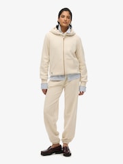Superdry Cream Essential Logo Zip Hoodie - Image 2 of 5
