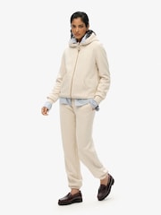 Superdry Cream Essential Logo Joggers - Image 3 of 7