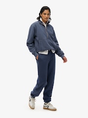 Superdry Blue Essential Logo Joggers - Image 3 of 7