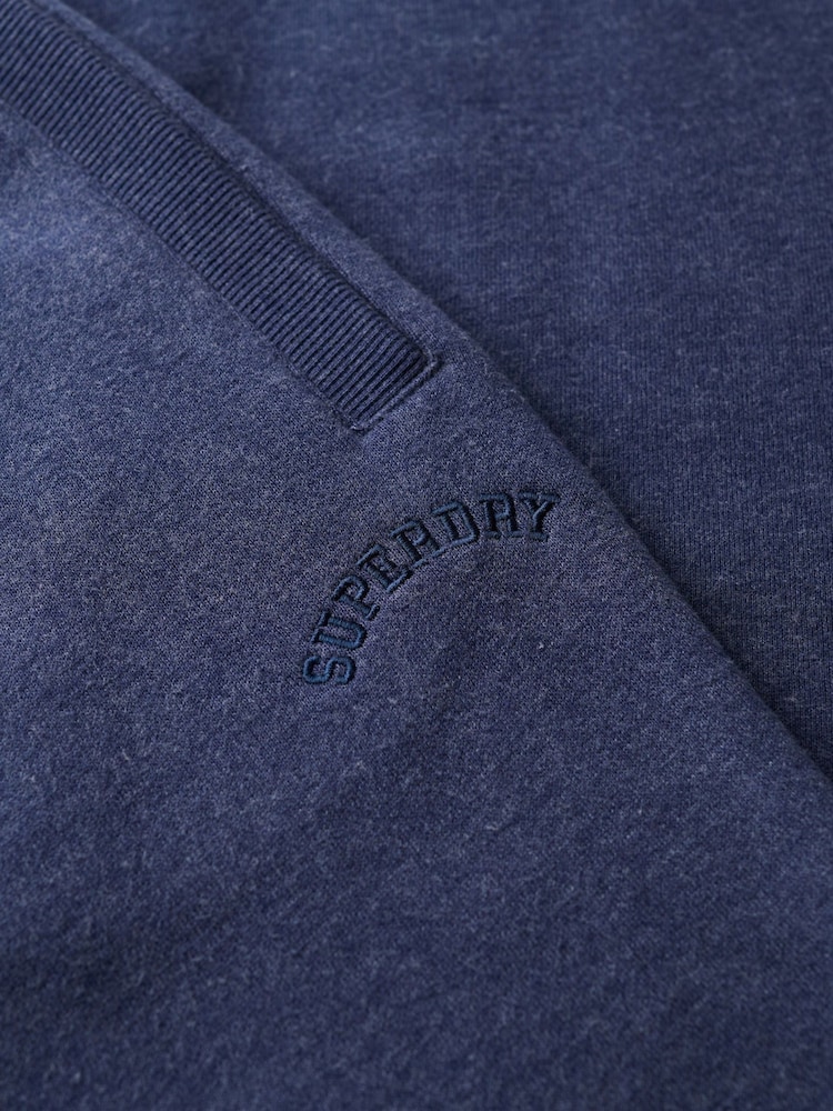 Superdry Blue Essential Logo Joggers - Image 7 of 7