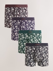 Navy Modal 4 pack Signature A-Fronts Boxers - Image 1 of 8