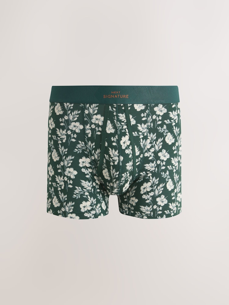 Navy Modal 4 pack Signature A-Fronts Boxers - Image 2 of 8