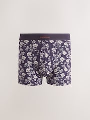 Navy Modal 4 pack Signature A-Fronts Boxers - Image 4 of 8